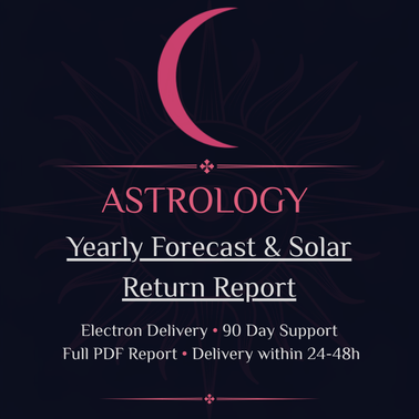 Yearly Forecast & Solar Return Reading