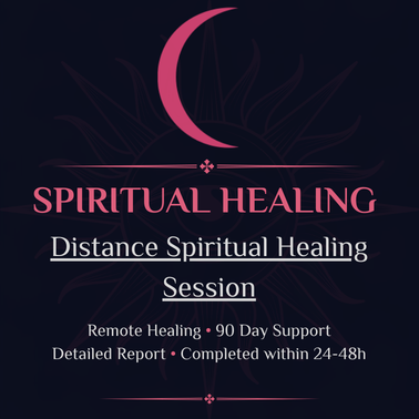 Distance Spiritual Healing Session