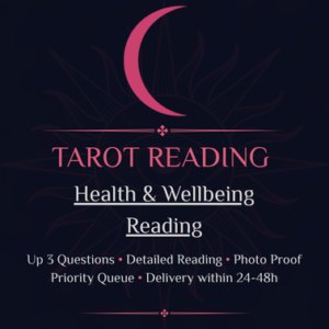 Health & Wellbeing Tarot Reading